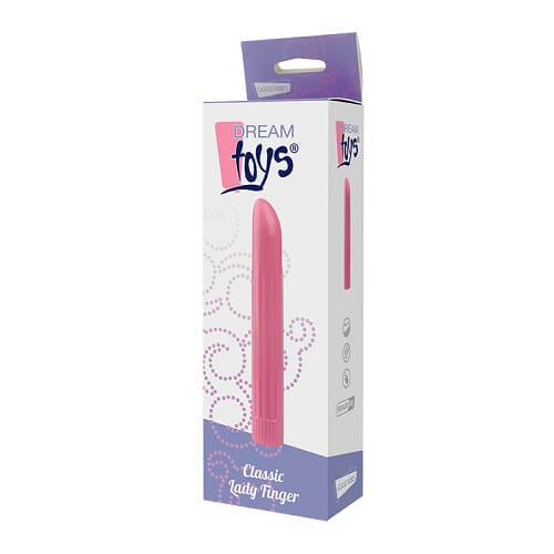 Classic Lady Finger Vibrator Pink
