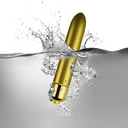 Rocks Off Touch of Velvet 10 Function Bullet Vibrator Sunflower Summer
