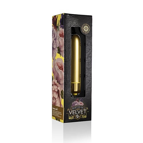 Rocks Off Touch of Velvet 10 Function Bullet Vibrator Sunflower Summer
