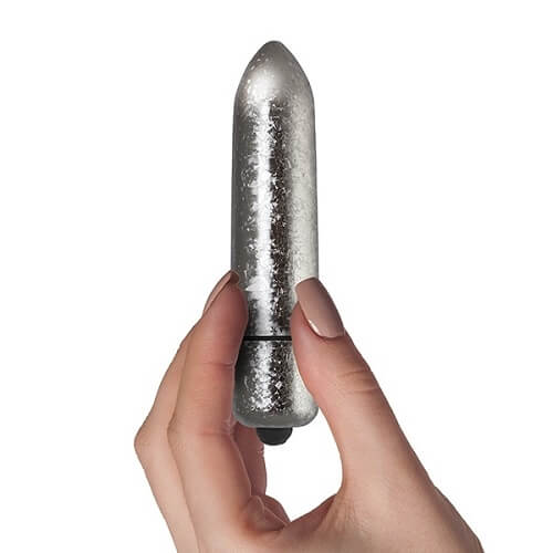 Rocks-Off Frosted Fleurs 10 Function Bullet Vibrator Blizzard