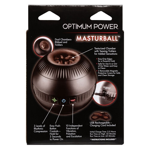 Optimum Power Masturball Male Vibrator - Wicked Sex Toys