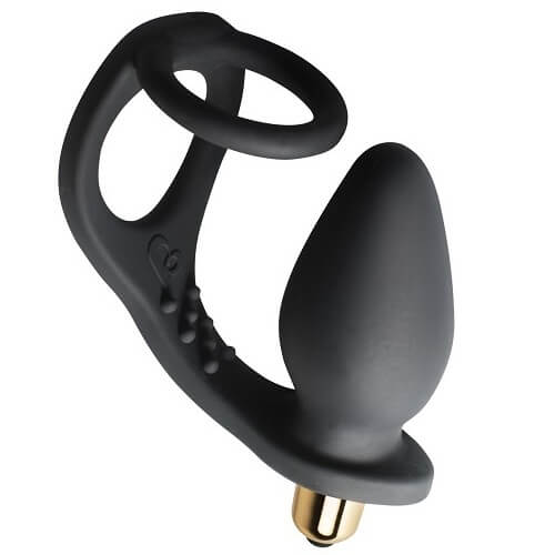 Rocks Off RO-Zen Butt Plug with Cock & Ball Ring - Wicked Sex Toys