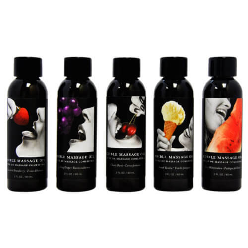 Earthly Body Edible Massage Oil 2oz-Mango