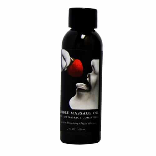 Earthly Body Edible Massage Oil 2oz-Mango