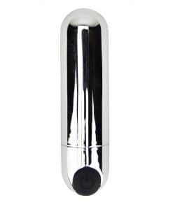 Loving Joy 10 Function Rechargeable Bullet Vibrator Silver