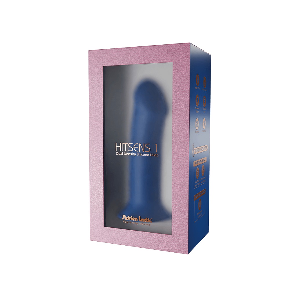 Cushioned Core Suction Cup Girthy Silicone Dildo 7 Inch
