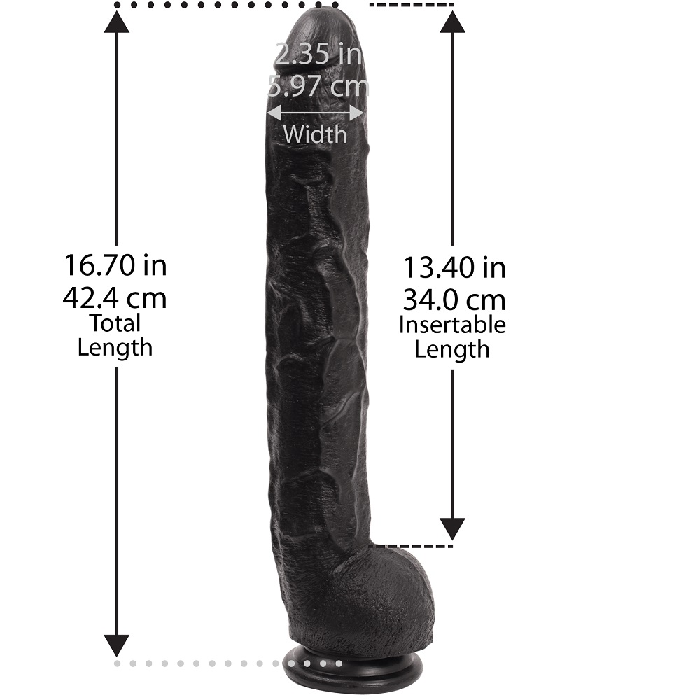 Doc Johnson's Dick Rambone Black