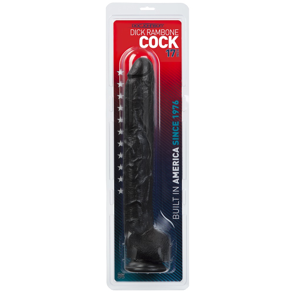 Doc Johnson's Dick Rambone Black