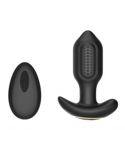Toosh Remote Controlled Silicone Vibrating Butt Plug