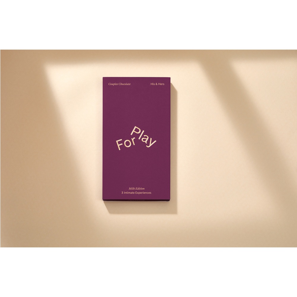 For Play His & Hers Couples Chocolates - Milk Chocolate Edition