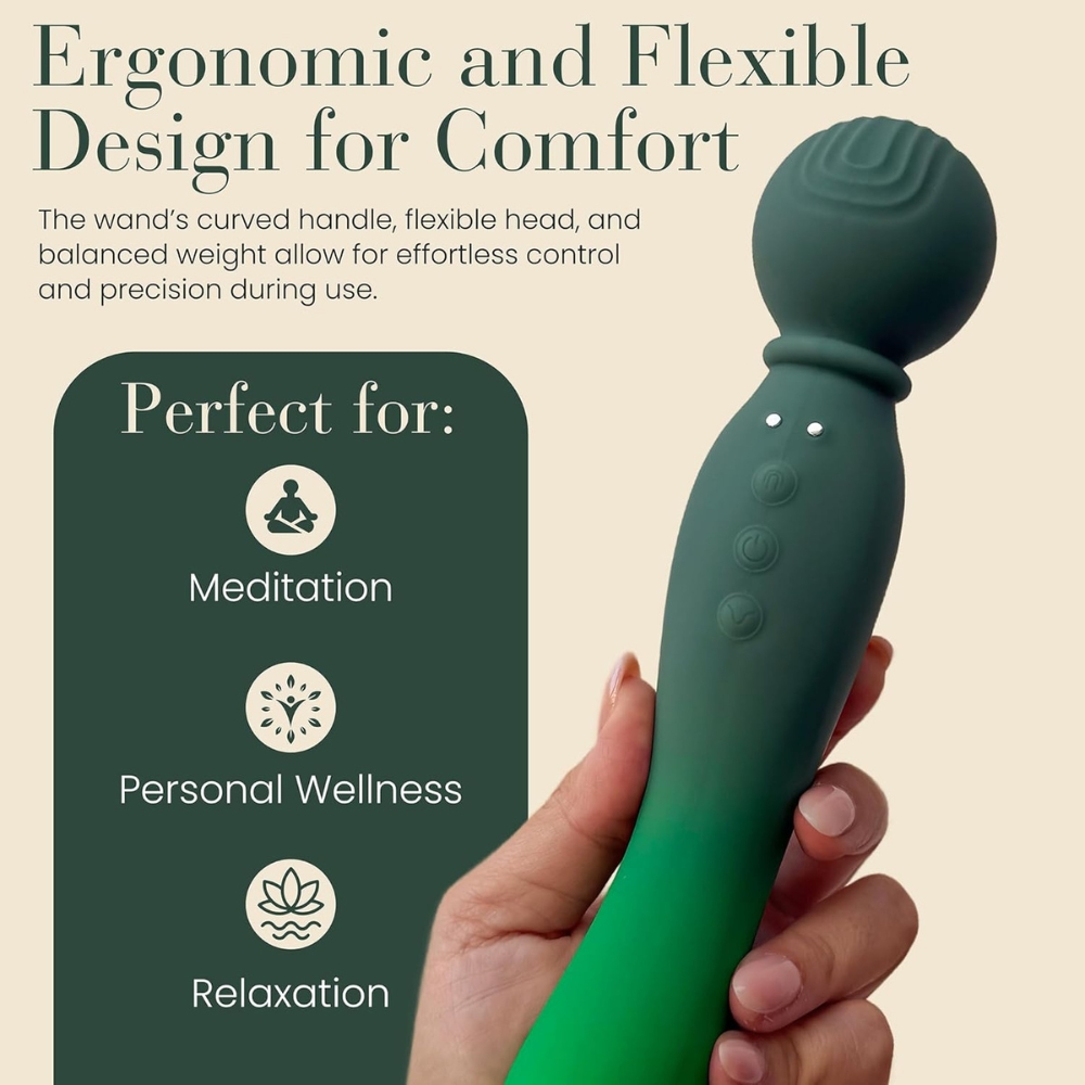 MYLO 3-in-1 Body Wand Massager Earth